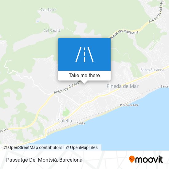 Passatge Del Montsià map
