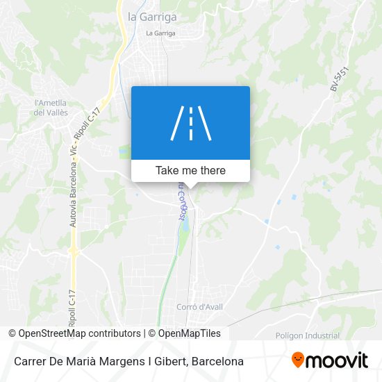Carrer De Marià Margens I Gibert map