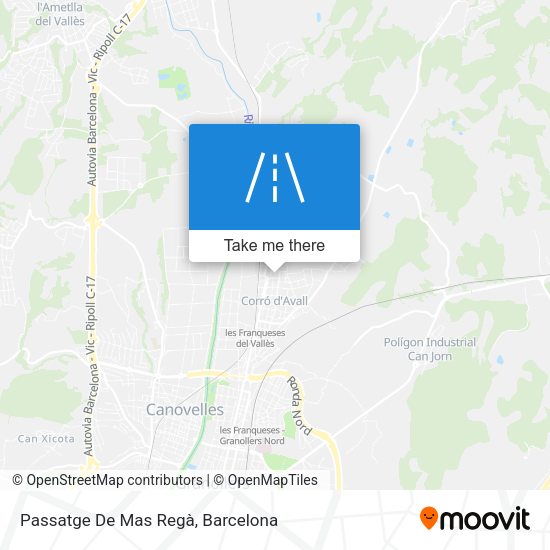 Passatge De Mas Regà map