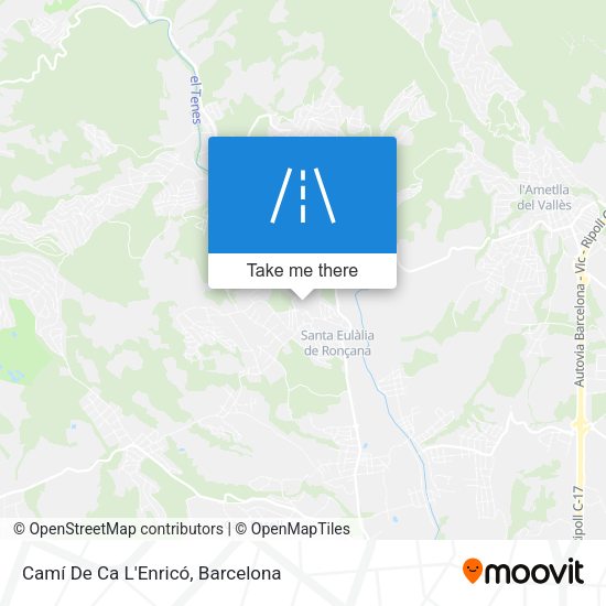 Camí De Ca L'Enricó map
