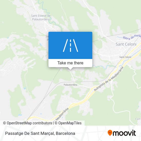 Passatge De Sant Marçal map