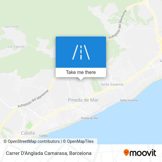 Carrer D'Anglada Camarasa map