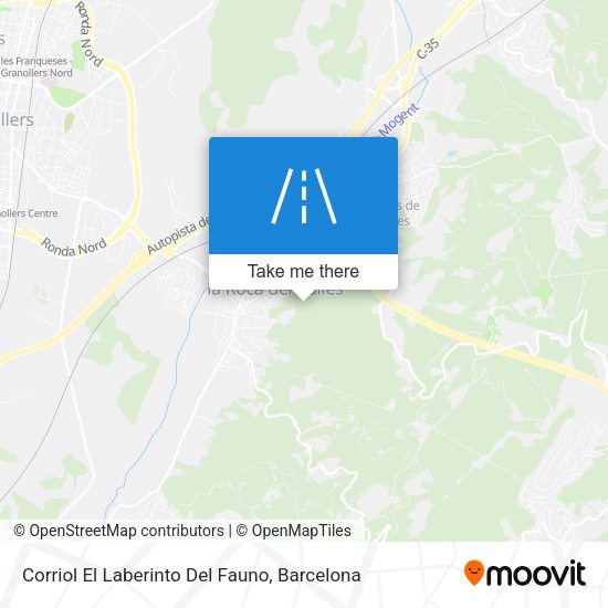 Corriol El Laberinto Del Fauno map