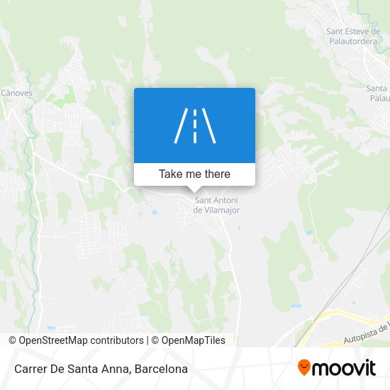 Carrer De Santa Anna map