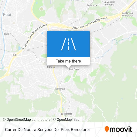 Carrer De Nostra Senyora Del Pilar map