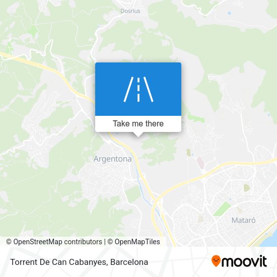 Torrent De Can Cabanyes map