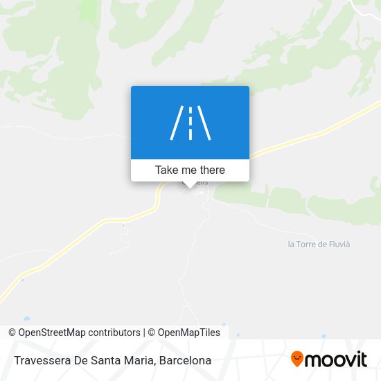 Travessera De Santa Maria map