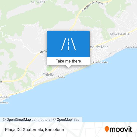 Plaça De Guatemala map