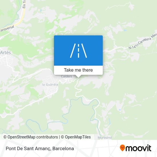 Pont De Sant Amanç map