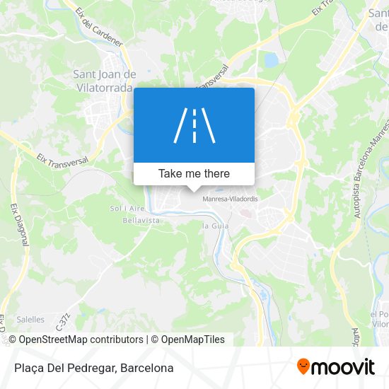 Plaça Del Pedregar map