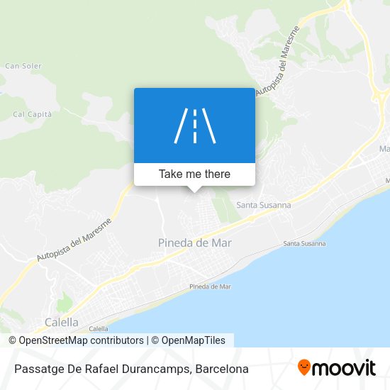 Passatge De Rafael Durancamps map