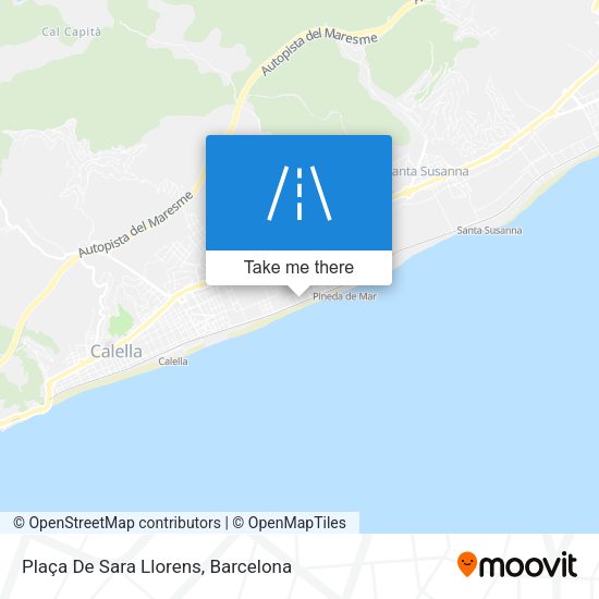 Plaça De Sara Llorens map