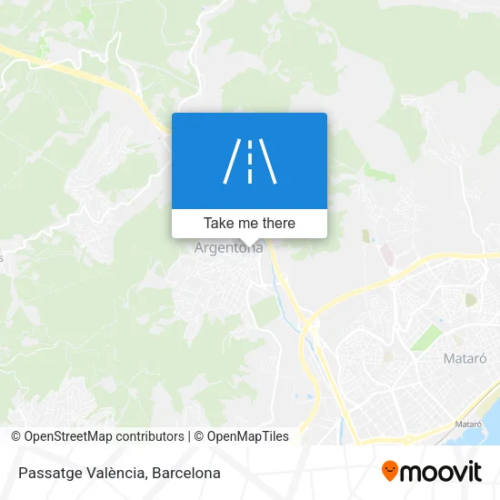 Passatge València map