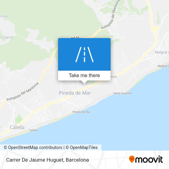 Carrer De Jaume Huguet map