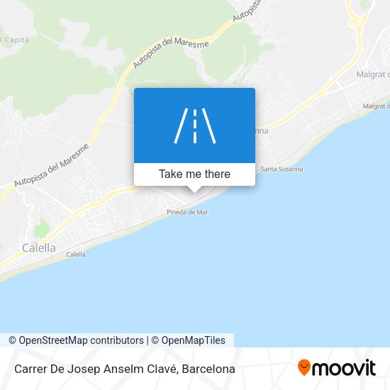 Carrer De Josep Anselm Clavé map