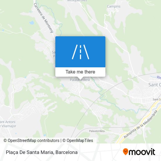 Plaça De Santa Maria map