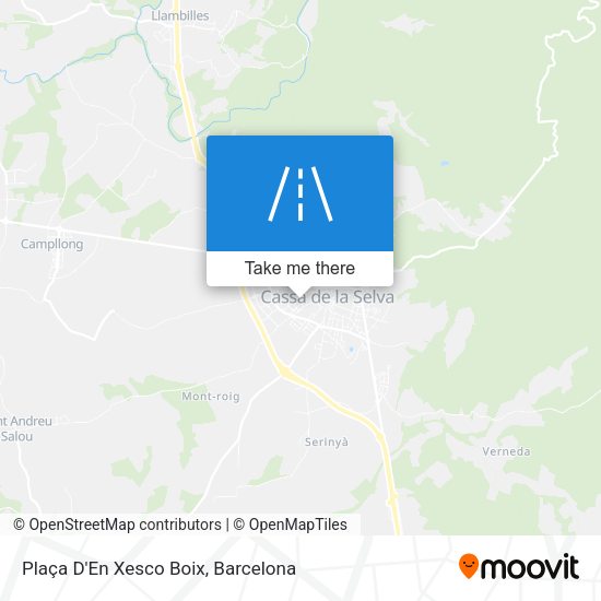 Plaça D'En Xesco Boix map
