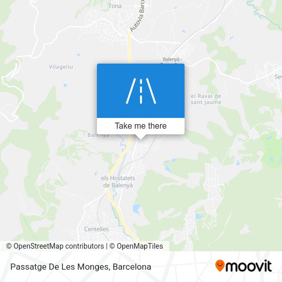 Passatge De Les Monges map