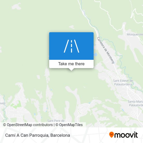 Camí A Can Parroquia map