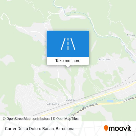 Carrer De La Dolors Bassa map