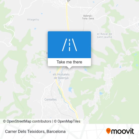 Carrer Dels Teixidors map