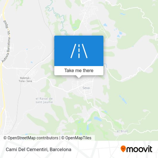 Camí Del Cementiri map