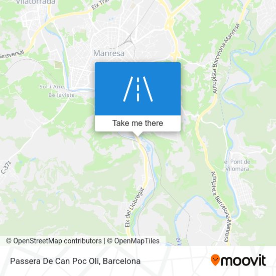 Passera De Can Poc Oli map
