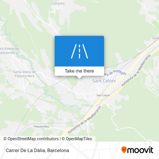 Carrer De La Dàlia map