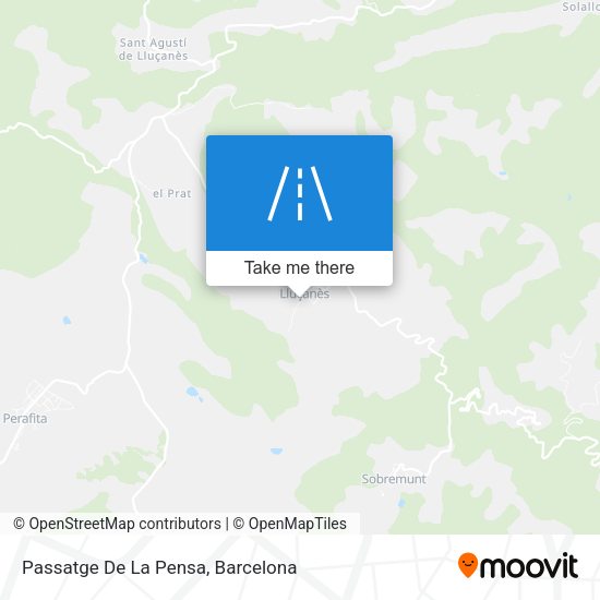 Passatge De La Pensa map