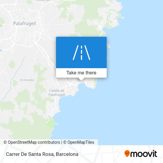 Carrer De Santa Rosa map