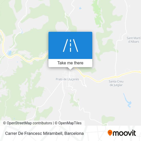 Carrer De Francesc Mirambell map