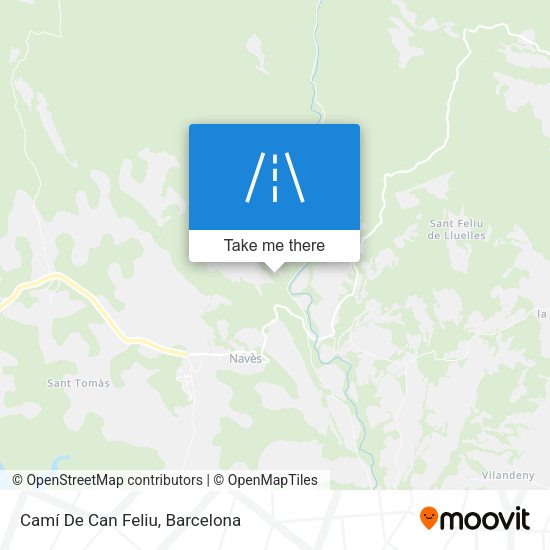 Camí De Can Feliu map