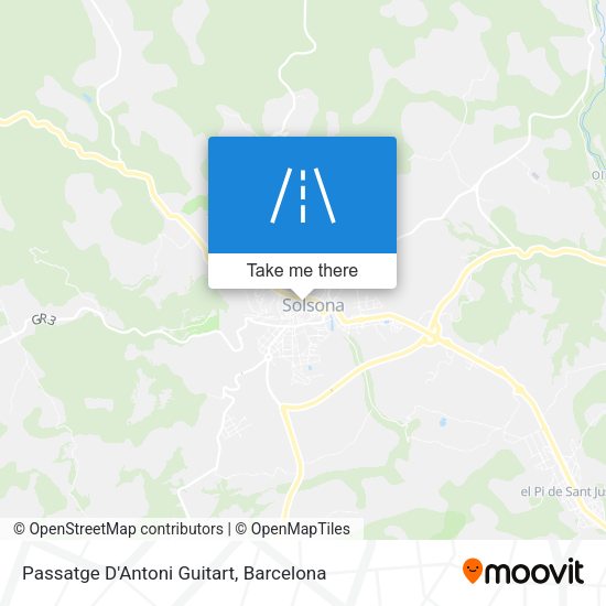 Passatge D'Antoni Guitart map