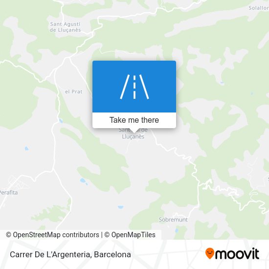 Carrer De L'Argenteria map