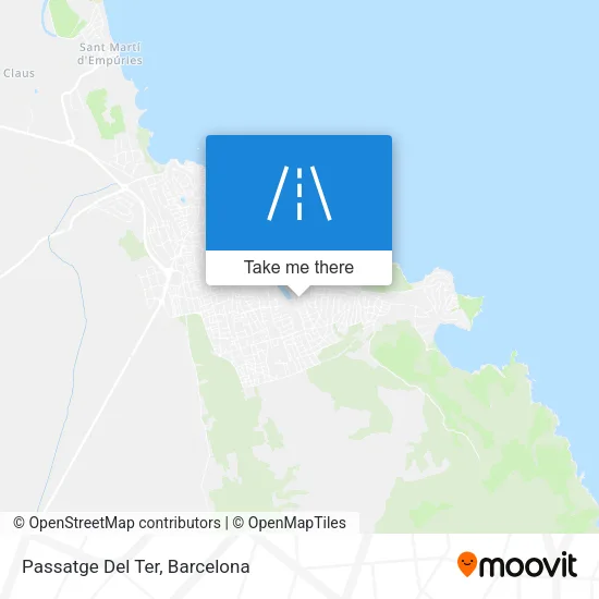Passatge Del Ter map