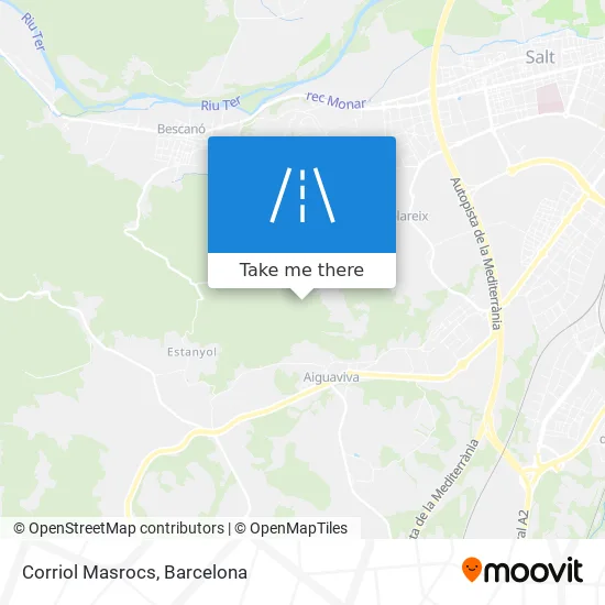 mapa Corriol Masrocs