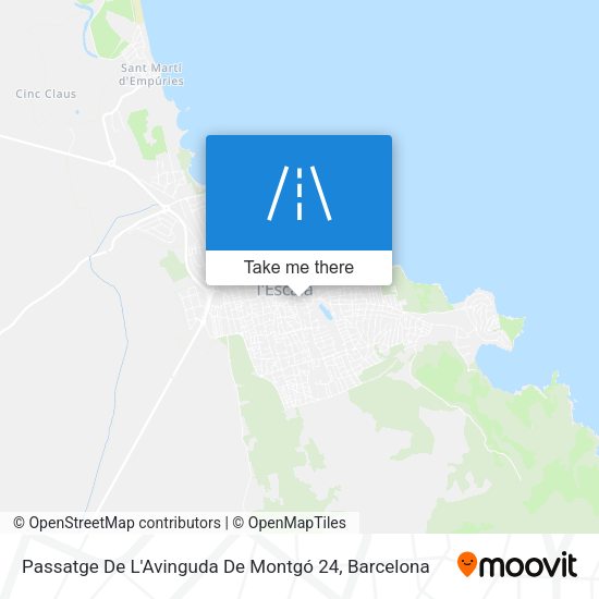 Passatge De L'Avinguda De Montgó 24 map