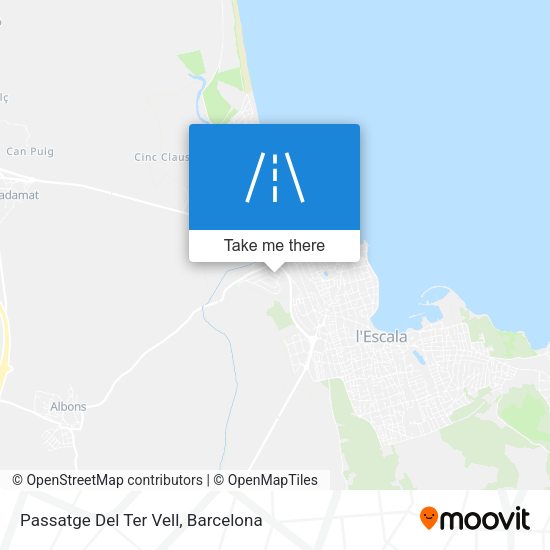 Passatge Del Ter Vell map