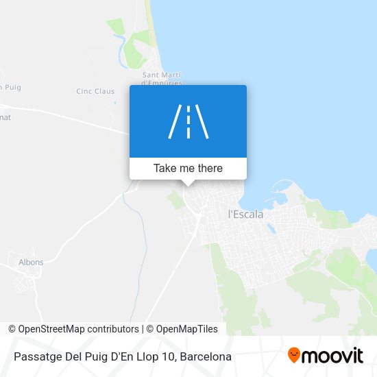 Passatge Del Puig D'En Llop 10 map