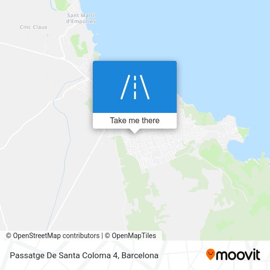 Passatge De Santa Coloma 4 map