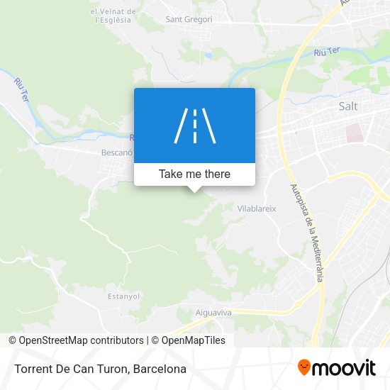 Torrent De Can Turon map