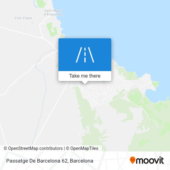 Passatge De Barcelona 62 map
