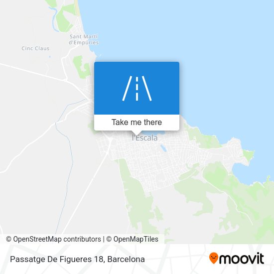 Passatge De Figueres 18 map