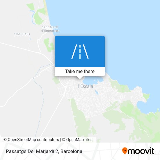Passatge Del Marjardí 2 map