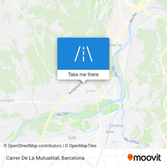 Carrer De La Mutualitat map