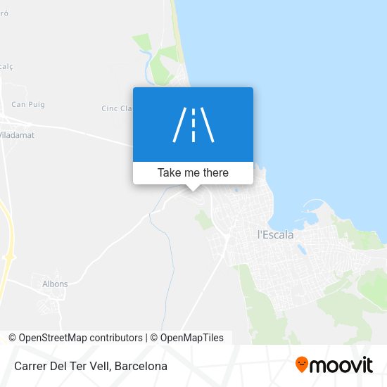 Carrer Del Ter Vell map