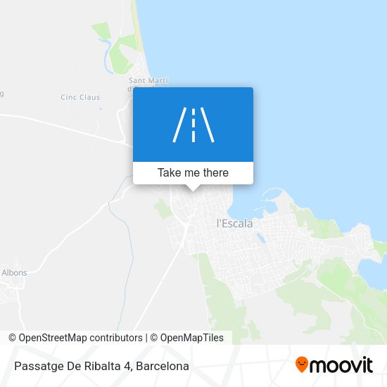Passatge De Ribalta 4 map
