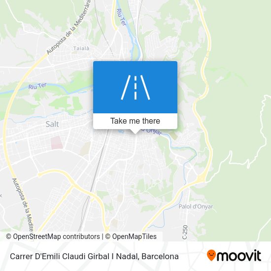 Carrer D'Emili Claudi Girbal I Nadal map
