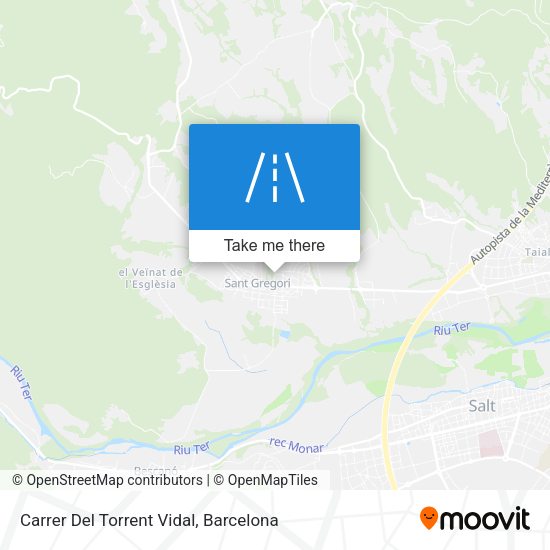 Carrer Del Torrent Vidal map