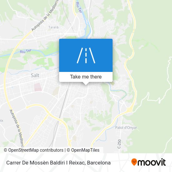 Carrer De Mossèn Baldiri I Reixac map